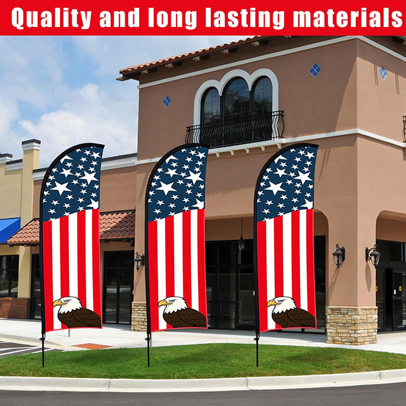 American Glory Eagle Feather Banner - Image 2