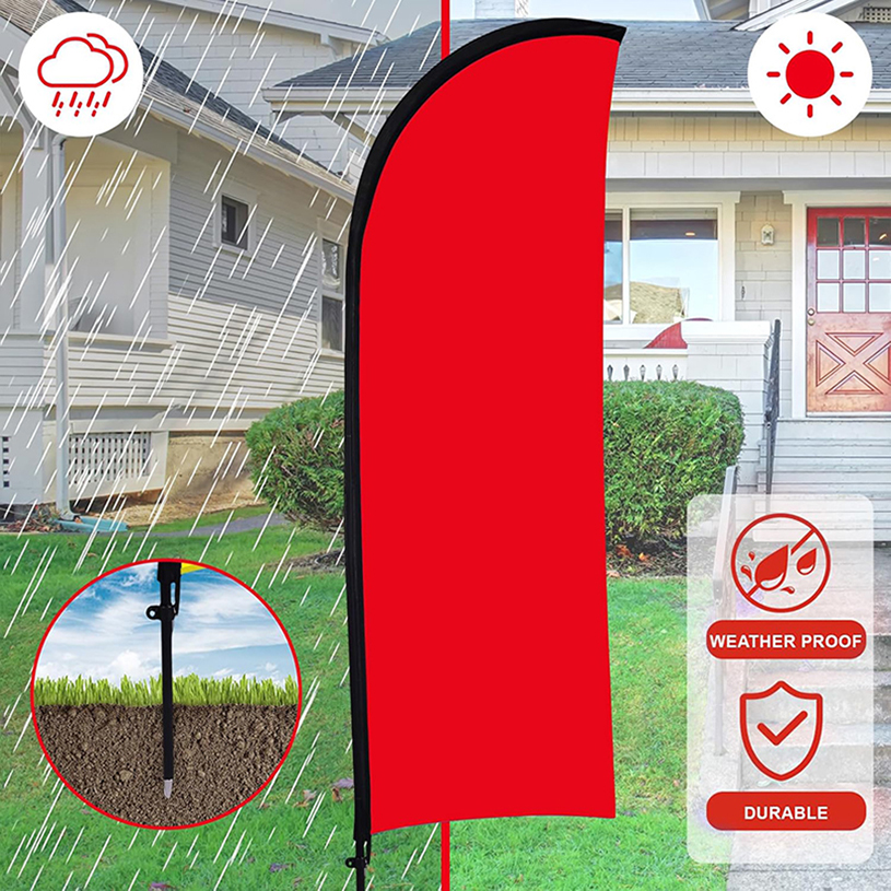 Custom Advertising Feather Flag - Image 3