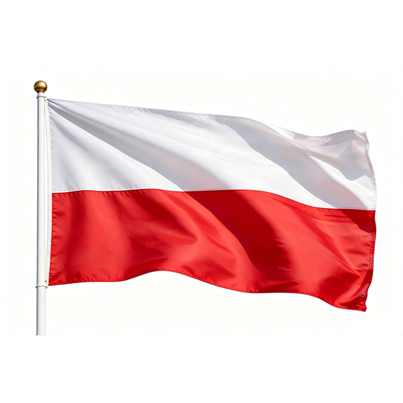 Poland Flag 3×5 Ft Printed
